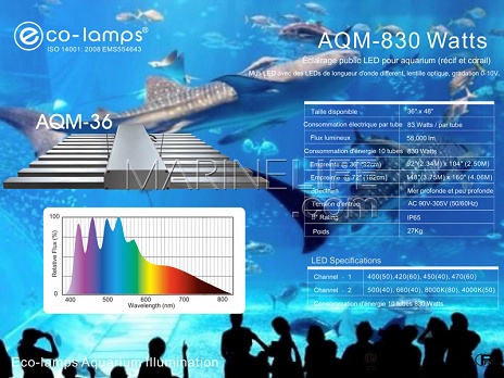 Luminaire LED EGP-36AQM Pro-series- Eco-lamps&reg;