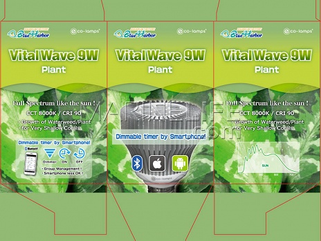 Projecteur VitalWave 9 W Plant- Eco-lamps®